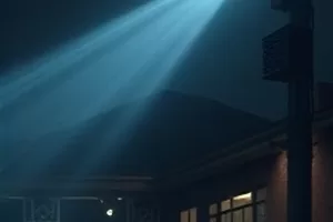 长夜灯塔悬疑剧灯塔夜景封面